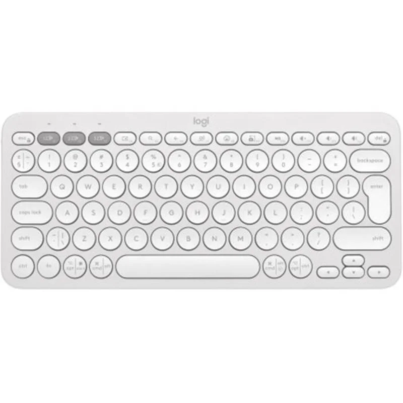 Клавiатура Logitech Pebble Keys 2 K380s White (920-011852)