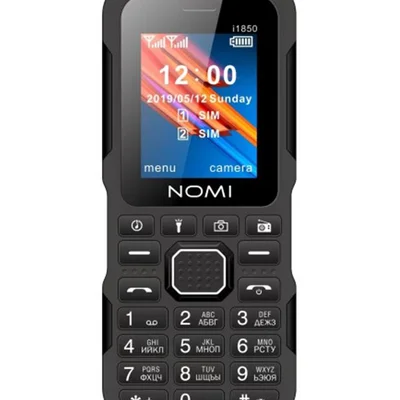 Мобiльний телефон Nomi i1850 Dual Sim Black