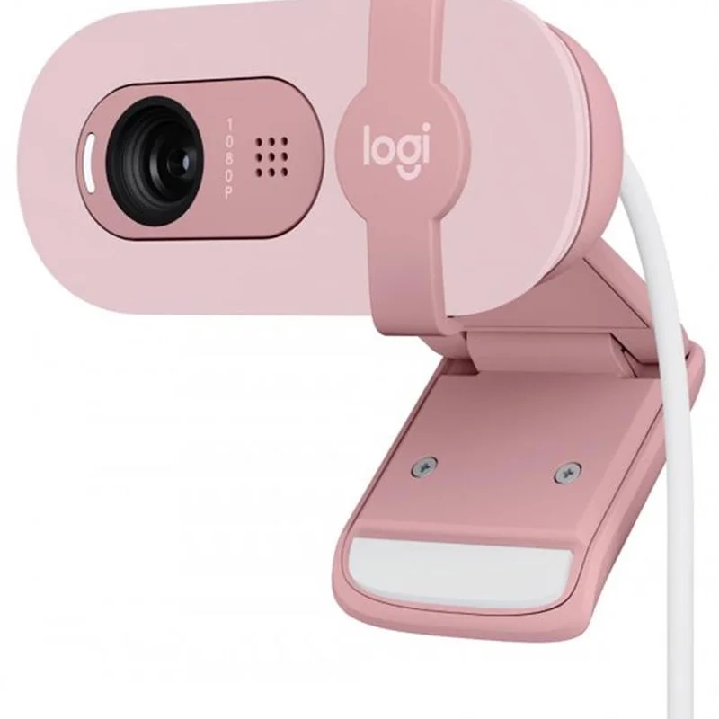 Веб-камера Logitech Brio 100 Rose (960-001623)