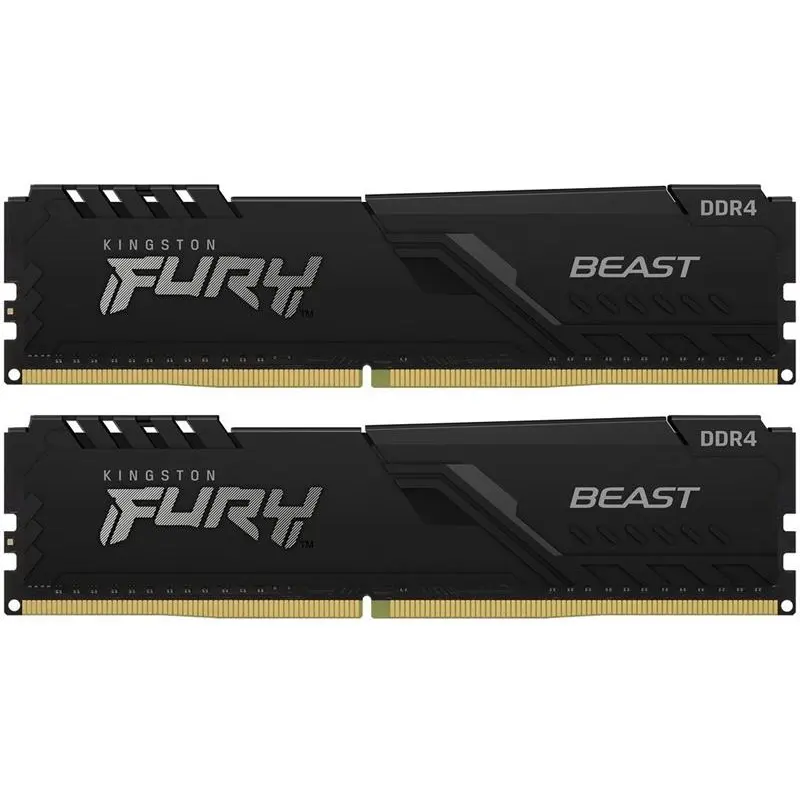 Модуль пам`ятi DDR4 2x8GB/2666 Kingston Fury Beast Black (KF426C16BBK2/16)