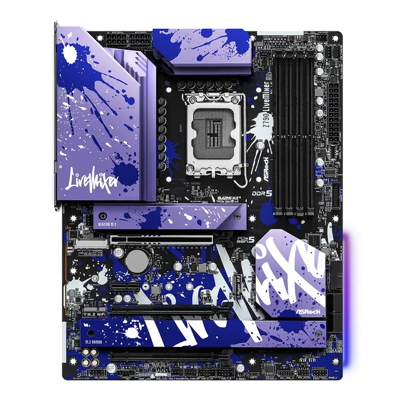 Материнська плата ASRock Z790 LiveMixer Socket 1700 Материнська плата ASRock Z790 LiveMixer Socket 1700
