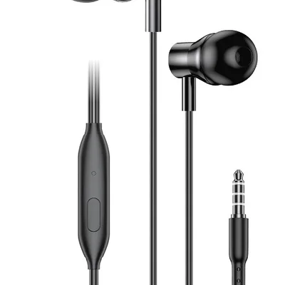 Гарнітура Foneng EP500 heavy bass metal remote earphone (EP500-E-R-HBM)