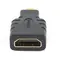 Адаптер Cablexpert HDMI - microHDMI (F/M), чорний (A-HDMI-FD) Адаптер Cablexpert HDMI - microHDMI (F/M), чорний (A-HDMI-FD)