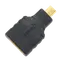 Адаптер Cablexpert HDMI - microHDMI (F/M), чорний (A-HDMI-FD) Адаптер Cablexpert HDMI - microHDMI (F/M), чорний (A-HDMI-FD)