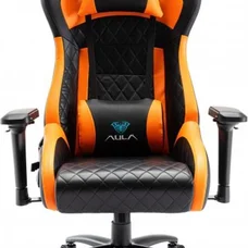 Крісло для геймерів Aula F1031 Gaming Chair Black/Orange (6948391286211)