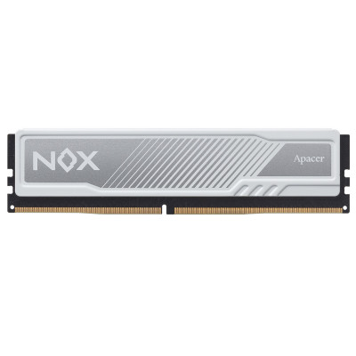 Модуль пам`ятi DDR4 8GB/2666 Apacer NOX White (AH4U08G26C08YMWAA-1)