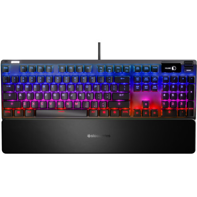 Клавiатура SteelSeries Apex Pro Black (64626)