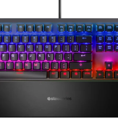 Клавiатура SteelSeries Apex Pro Black (64626)