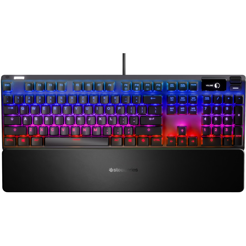 Клавiатура SteelSeries Apex Pro Black (64626)