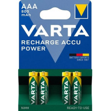 Акумулятор Varta Recharge Accu AAA/HR03 Ni-MH 800 mAh BL 4шт