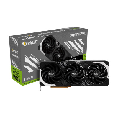 Відеокарта GF RTX 4080 Super 16GB GDDR6X GamingPro Palit (NED408S019T2-1032A)