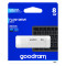 Флеш-накопичувач USB2.0 8GB GOODRAM UME2 White (UME2-0080W0R11)