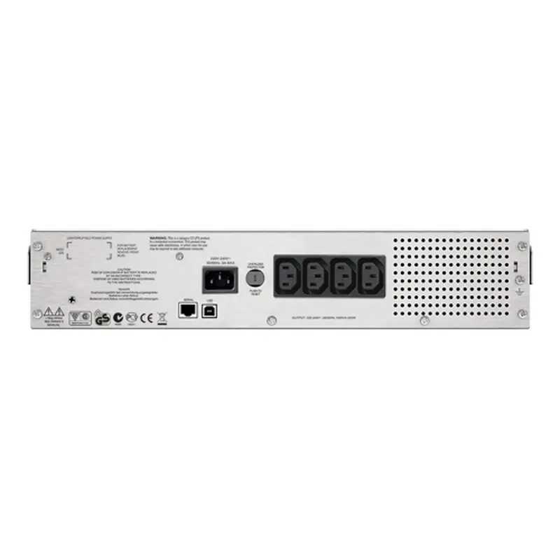 Джерело безперебійного живлення APC Smart-UPS 1000VA RM LCD (SMC1000I-2U) Джерело безперебійного живлення APC Smart-UPS 1000VA RM LCD (SMC1000I-2U)