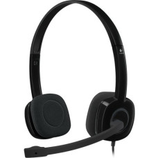 Гарнiтура Logitech H151 Stereo Black (981-000589)