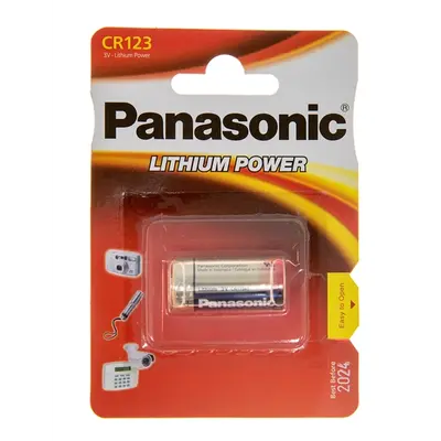 Батарейка Panasonic CR 123A BL 1шт
