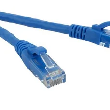 Патч-корд литий, UTP, RJ45, Cat.5e, 10m, синій