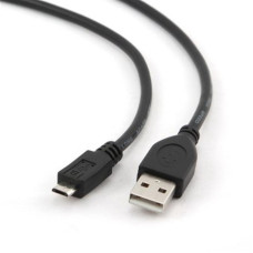 Кабель Cablexpert USB - micro USB V 2.0 (M/M), 3 м, Black (CCP-mUSB2-AMBM-10)