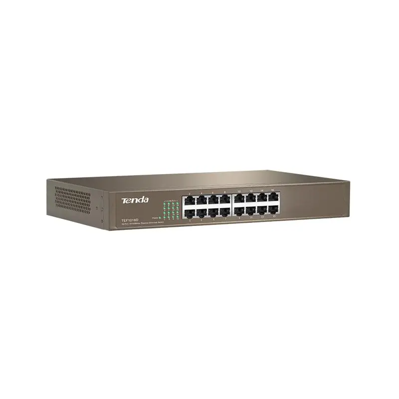 Комутатор Tenda TEF1016D Комутатор Tenda TEF1016D