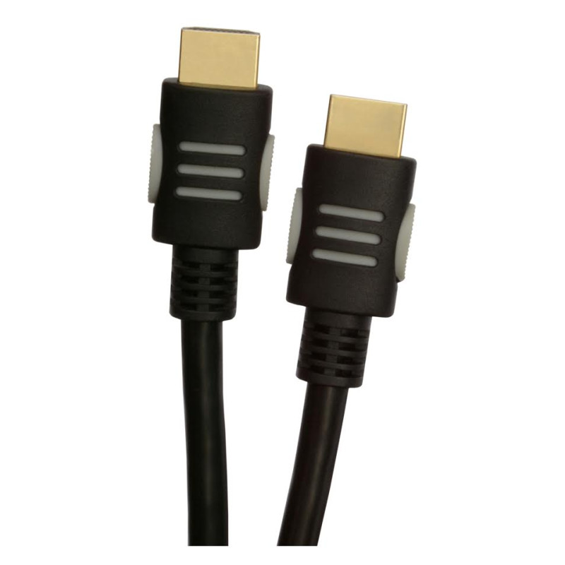 Кабель Tecro HDMI - HDMI V 1.4 (M/M), 2 м, Black (HD 02-00)