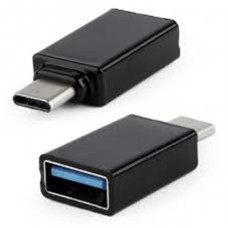 Адаптер Cablexpert USB Type-C - USB V 2.0 (M/F) Black (A-USB2-CMAF-01)