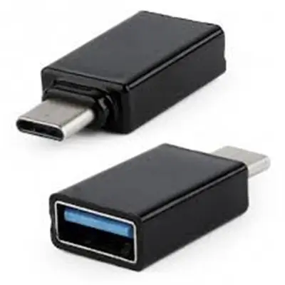 Адаптер Cablexpert USB Type-C - USB V 2.0 (M/F) Black (A-USB2-CMAF-01) Адаптер Cablexpert USB Type-C - USB V 2.0 (M/F) Black (A-USB2-CMAF-01)