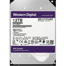 Накопичувач HDD SATA 12.0TB WD Purple 7200rpm 256MB (WD121PURZ)