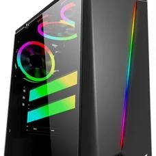 Корпус 1stPlayer R3-3R1 Color LED Black без БЖ