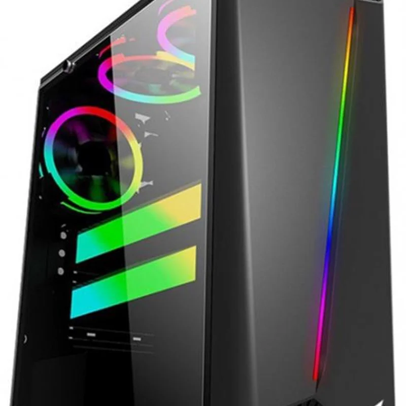 Корпус 1stPlayer R3-3R1 Color LED Black без БЖ