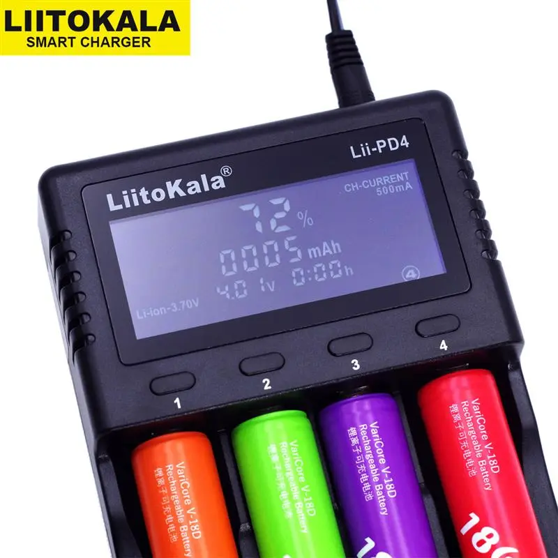 Зарядний пристрій Liitokala Lii-PD4 Зарядний пристрій Liitokala Lii-PD4