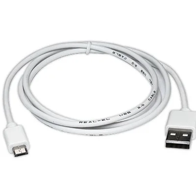 Кабель REAL-EL Pro USB - micro USB V 2.0 (M/M), 1.0 м, білий (EL123500024)