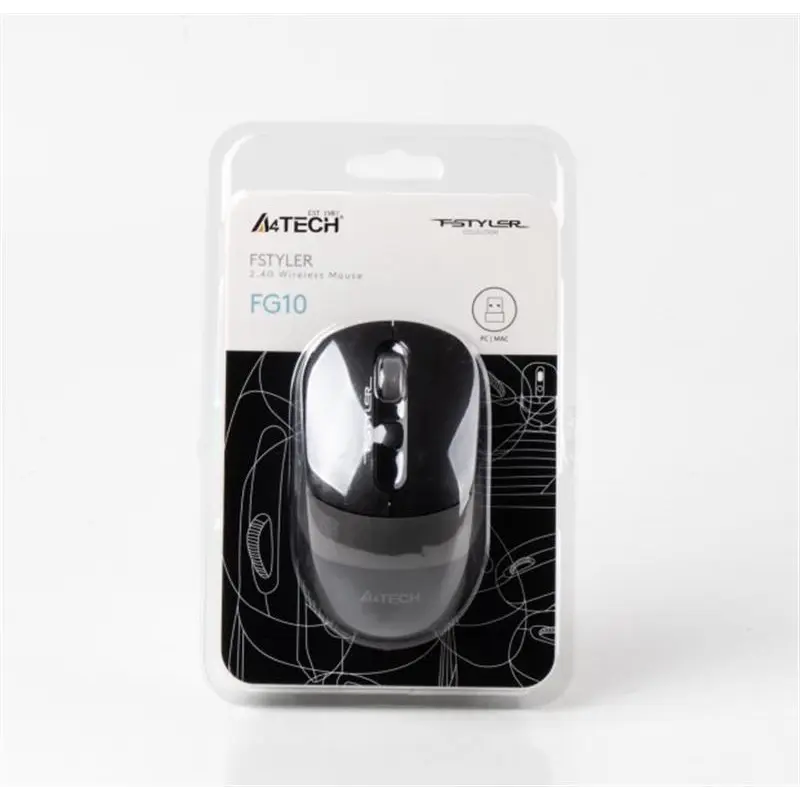 Миша бездротова A4Tech FG10 Black/Grey USB Миша бездротова A4Tech FG10 Black/Grey USB