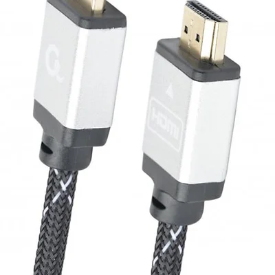Кабель Cablexpert HDMI - HDMI V 2.0 (M/M), 2 м, чорний/сірий (CCB-HDMIL-2M) коробка