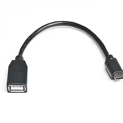 Кабель REAL-EL USB Type-C - USB V 2.0 (M/F), 0.1 м, чорний (EL123500017)