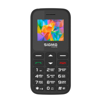 Мобільний телефон Sigma mobile Comfort 50 Hit 2020 Dual Sim Black (4827798120910)