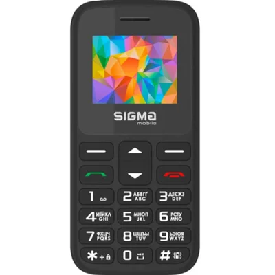 Мобільний телефон Sigma mobile Comfort 50 Hit 2020 Dual Sim Black (4827798120910)