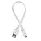 Кабель ColorWay USB - micro USB (M/M), 0.25 м, White (CW-CBUM-MUM25W) Кабель ColorWay USB - micro USB (M/M), 0.25 м, White (CW-CBUM-MUM25W)