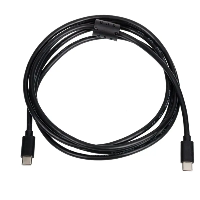 Кабель Atcom USB Type-C - USB Type-C (M/M), 1.8 м, чорний (12118) Кабель Atcom USB Type-C - USB Type-C (M/M), 1.8 м, чорний (12118)