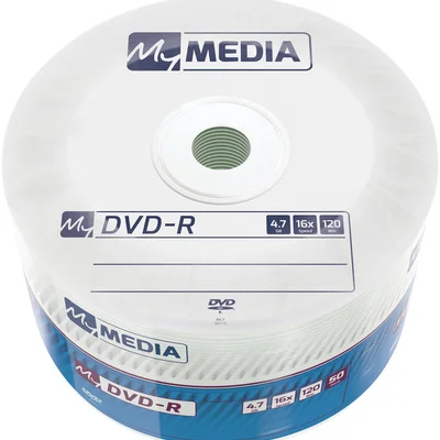 Диски DVD+R MyMedia (69200) 4.7GB, 16x, Matt Silver Wrap, 50шт