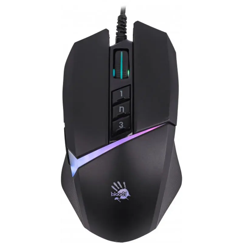 Миша A4Tech Bloody W60 Max Stone Black Миша A4Tech Bloody W60 Max Stone Black