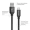 Кабель ColorWay USB-USB-C, 2м Black (CW-CBUC008-BK) Кабель ColorWay USB-USB-C, 2м Black (CW-CBUC008-BK)