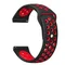 Ремінець BeCover Nike Style для Amazfit Stratos 1/2/2S/3/GTR 2/GTR 47mm/GTR Lite 47mm/Nexo/Pace Black-Red (705812)