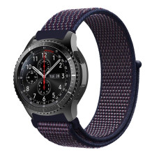 Ремінець BeCover Nylon Style для Amazfit Stratos 1/2/2S/3/GTR 2/GTR 47mm/GTR Lite 47mm/Nexo/Pace Deep Blue (705890)