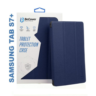 Чохол-книжка BeCover Smart для Samsung Galaxy Tab S7+ SM-T970/SM-T975 Deep Blue (705226)