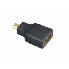 Адаптер Cablexpert HDMI - microHDMI (F/M), чорний (A-HDMI-FD)