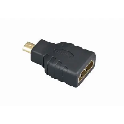 Адаптер Cablexpert HDMI - microHDMI (F/M), чорний (A-HDMI-FD) Адаптер Cablexpert HDMI - microHDMI (F/M), чорний (A-HDMI-FD)