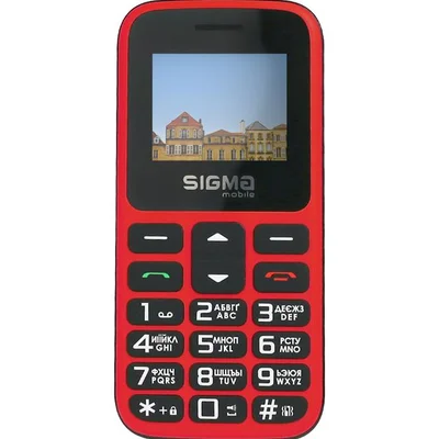 Мобільний телефон Sigma mobile Comfort 50 Hit 2020 Dual Sim Red (4827798120958)