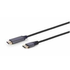 Кабель Cablexpert DisplayPort - HDMI (M/M), 1.8 м, Black (CC-DP-HDMI-4K-6)