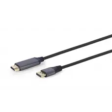 Кабель Cablexpert DisplayPort - HDMI (M/M), 1.8 м, Black (CC-DP-HDMI-4K-6)
