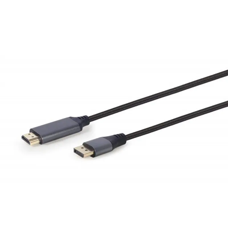 Кабель Cablexpert DisplayPort - HDMI (M/M), 1.8 м, Black (CC-DP-HDMI-4K-6) Кабель Cablexpert DisplayPort - HDMI (M/M), 1.8 м, Black (CC-DP-HDMI-4K-6)