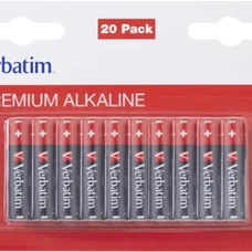 Батарейка Verbatim Alkaline AAA/LR03 BL 20шт
